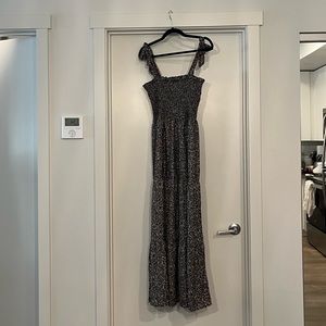 Shein | Maxi Dress with Tie Straps in Floral